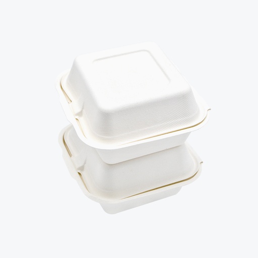 [RH-PK-SCCX06W-50] Contenedor para Llevar de 15.24 x 15.24 cms (6" x 6") | Paquete